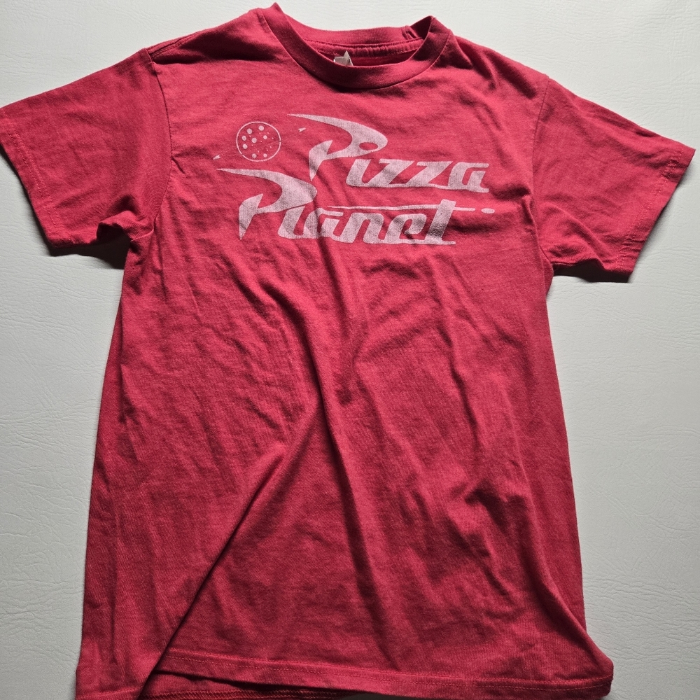 Red Pizza Planet T-Shirt Womens Small